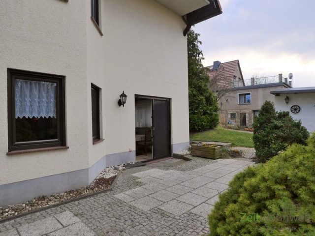 Terrasse im Februar