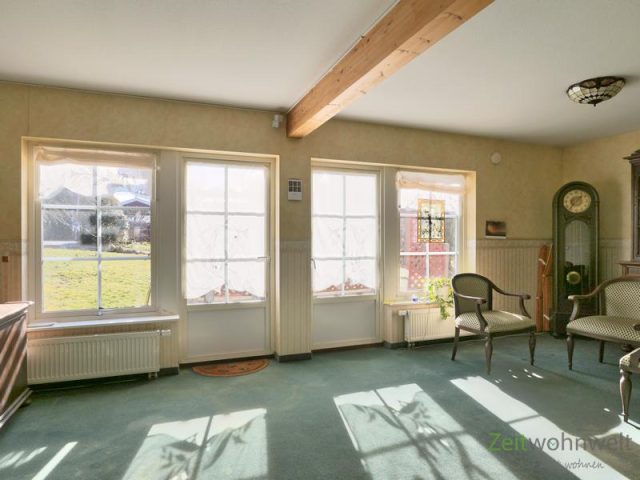 Blick zum Terrassenausgang