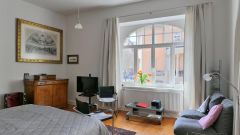 Westvorstadt, zentrumsnahes möbliertes Apartment in ruhiger Seitenstraße, Service inklusive
