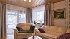 Bad Emstal, preiswerte möblierte Wohnung mit Terrasse im OT Sand, PKW-Stellplatz